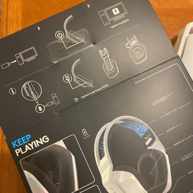 Logitech Logicool G733 K/DA Akali Wireless Gaming Headset White LIGHTSPEED