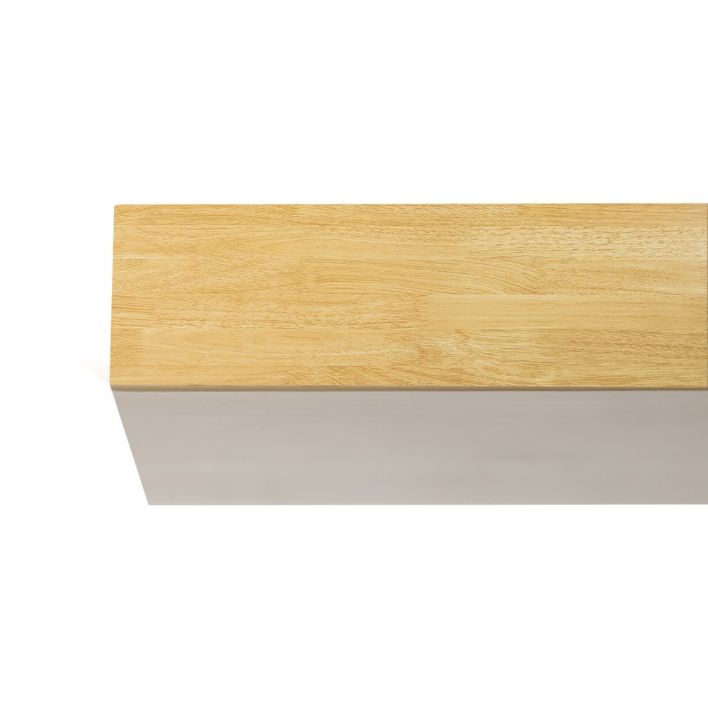 US Wood Color 75x30x3.5cm Adjustable Workbenches Tabletop Rectangular Countertop