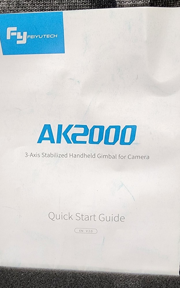 FEIYUTECH HANDHELD GIMBAL (AK2000)