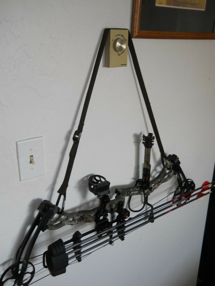 NEW Brown Adjustable Compound Bow Strap-The Bow Strap