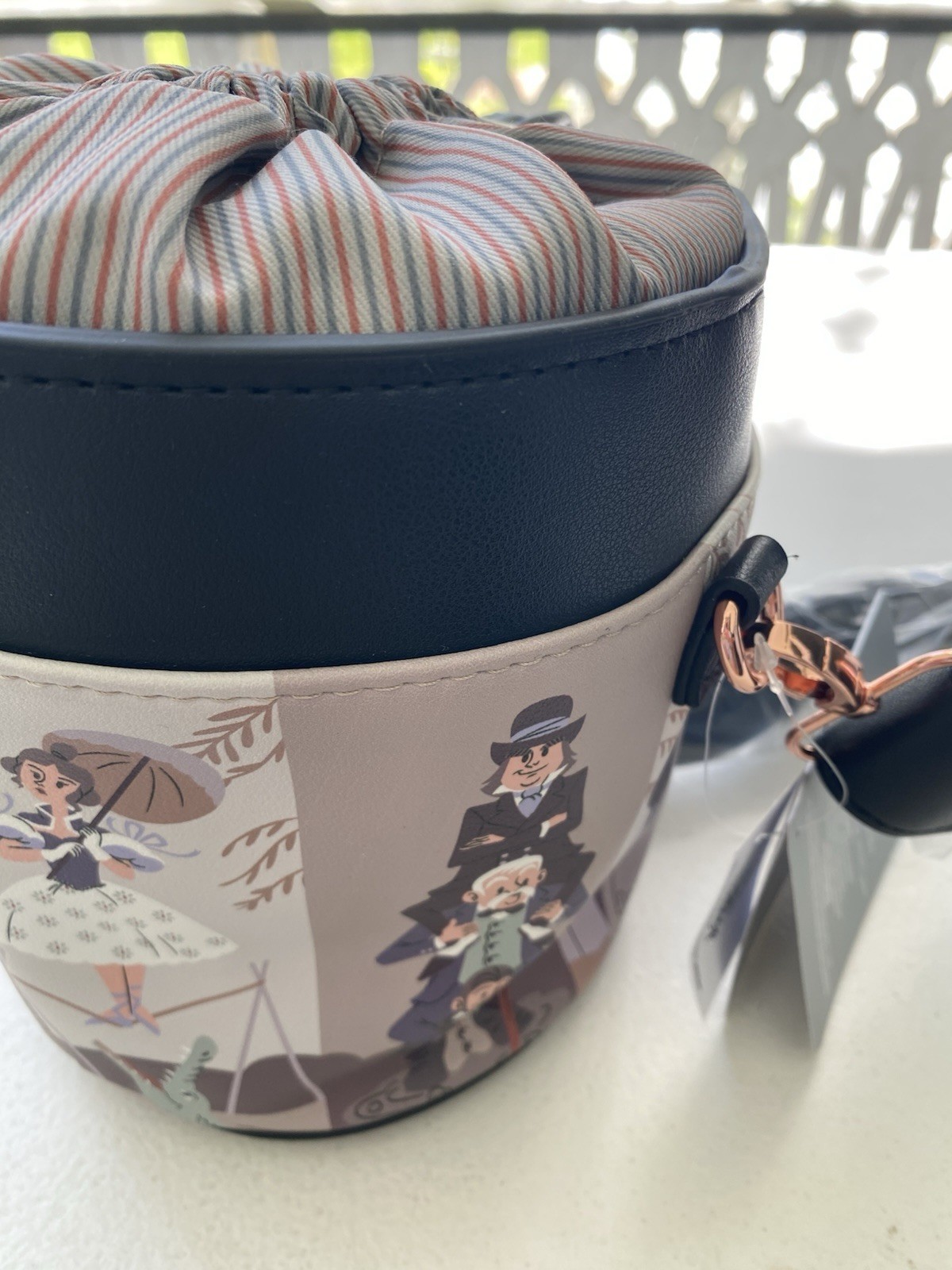 Disney Hat Box Haunted Mansion Purse Tote Bag