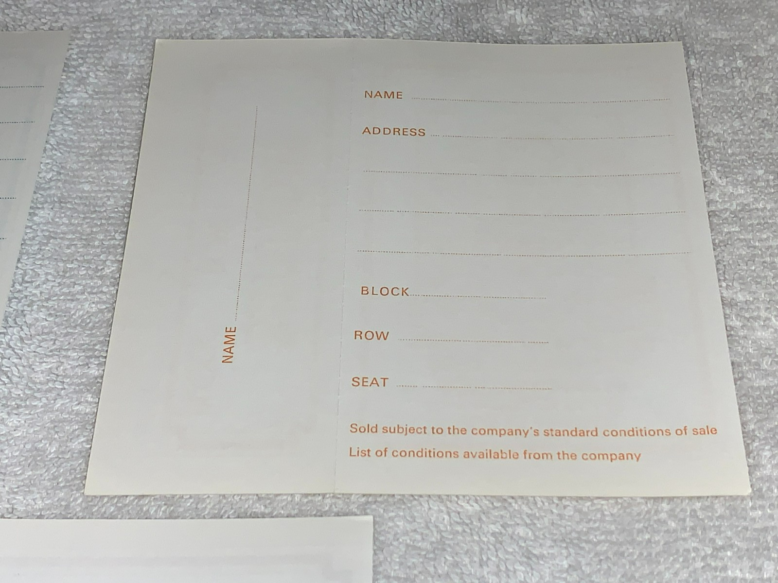 JIMI HENDRIX THE DOORS THE WHO 3 Isle Of Wight 1970 Festival Concert Tickets U.K