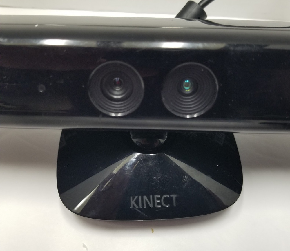 Xbox 360 Kinect Sensor + Buzz PS3 Game Bundle Untested As-Is No Adapter