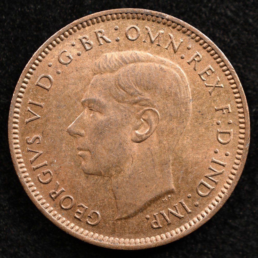 Great Britain 1 Farthing 1945, Coin, Inv#E652