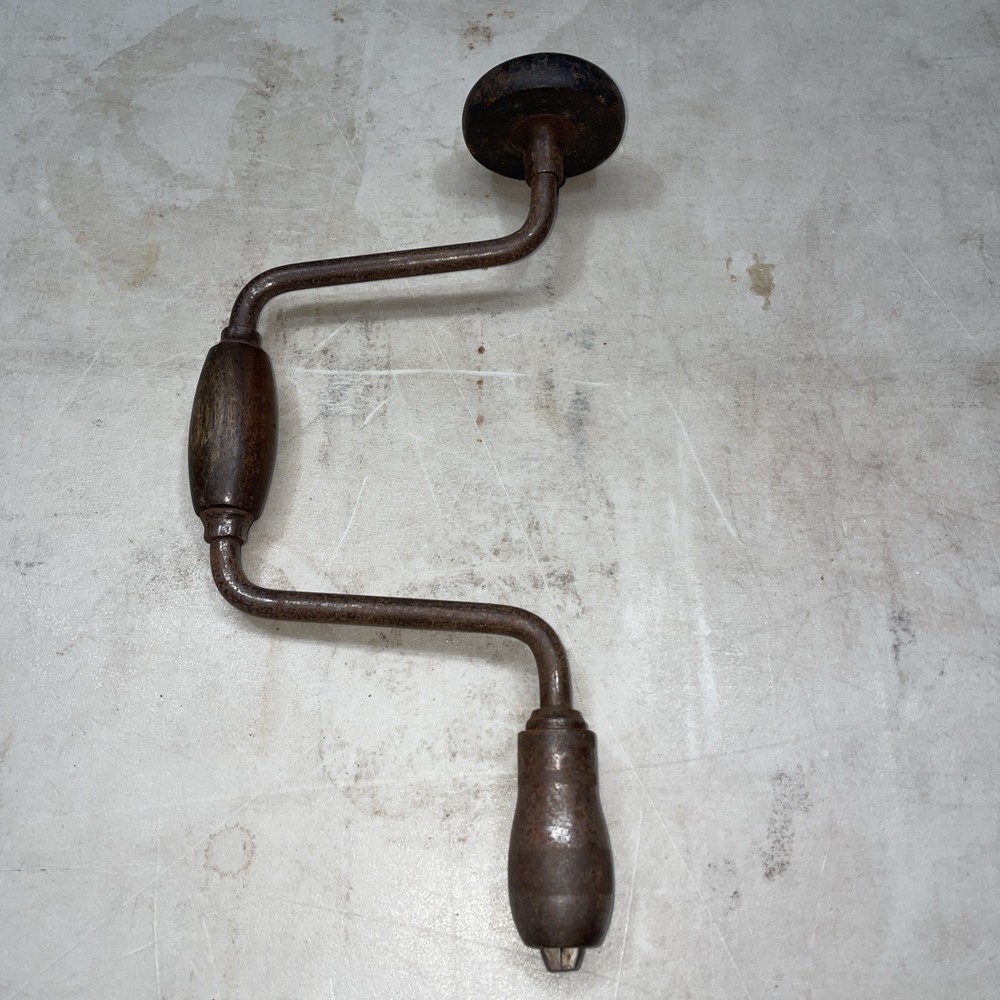 Vintage Brace Drill 10” Sweep