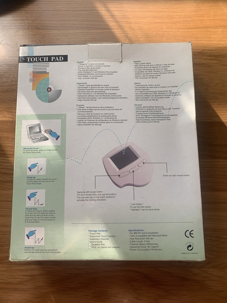 Touch Pad Microsoft Version New w/box