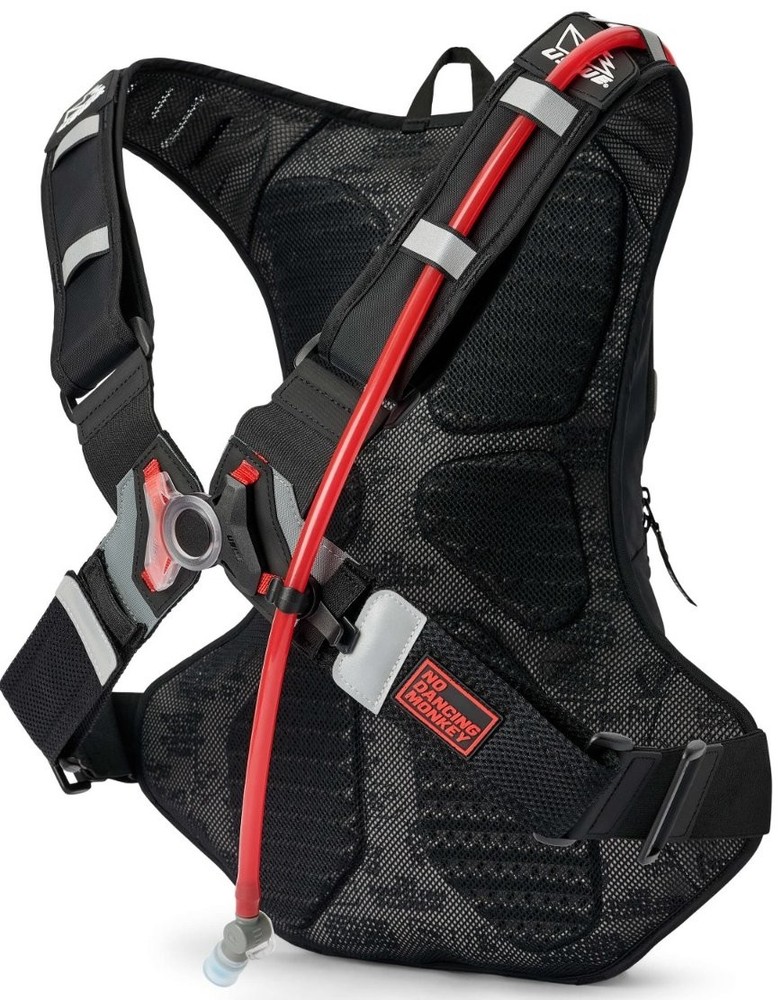 USWE Moto 12L XTR Adventure Hydration Backpack Black