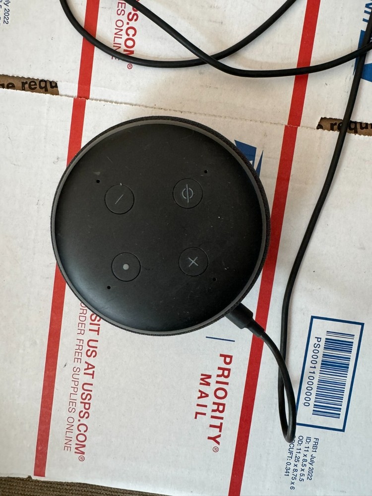 Genuine Amazon Alexa Echo Dot Model C78MP8 Bluetooth Speaker W/ Power Adapter