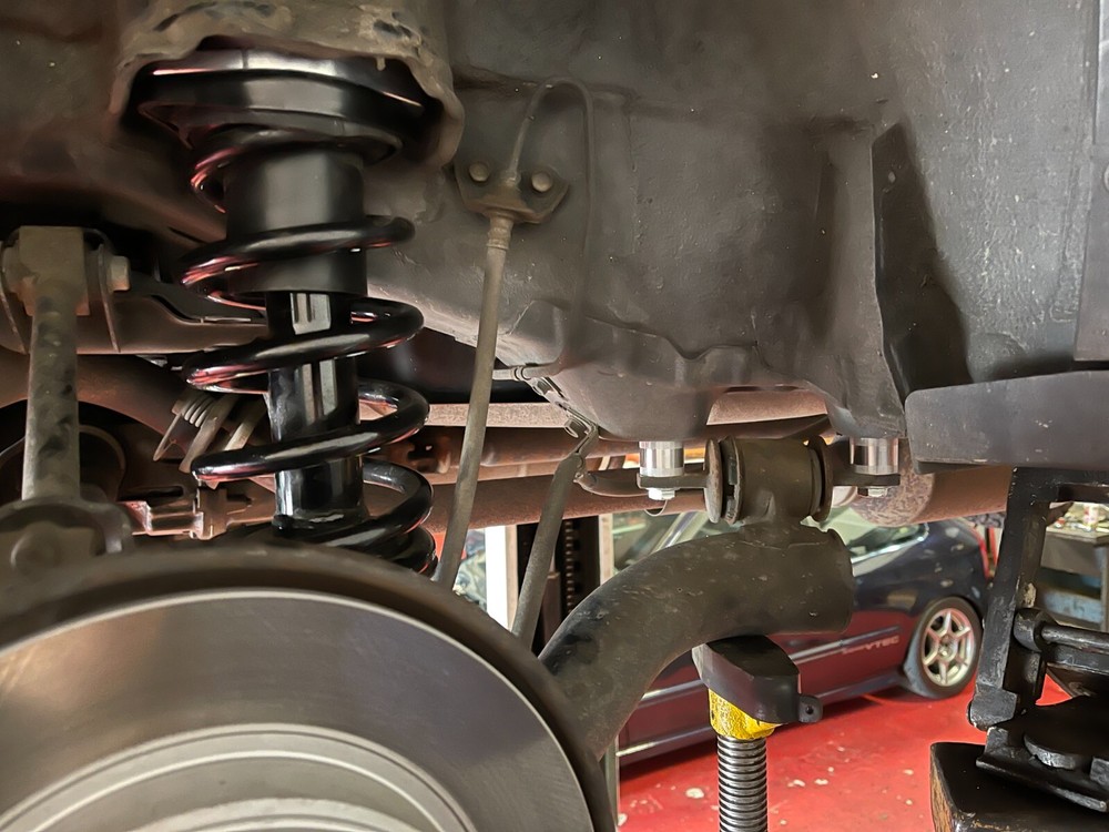 All out Fab REAR TRAILING ARM SPACERS FOR 03-11 ELEMENT