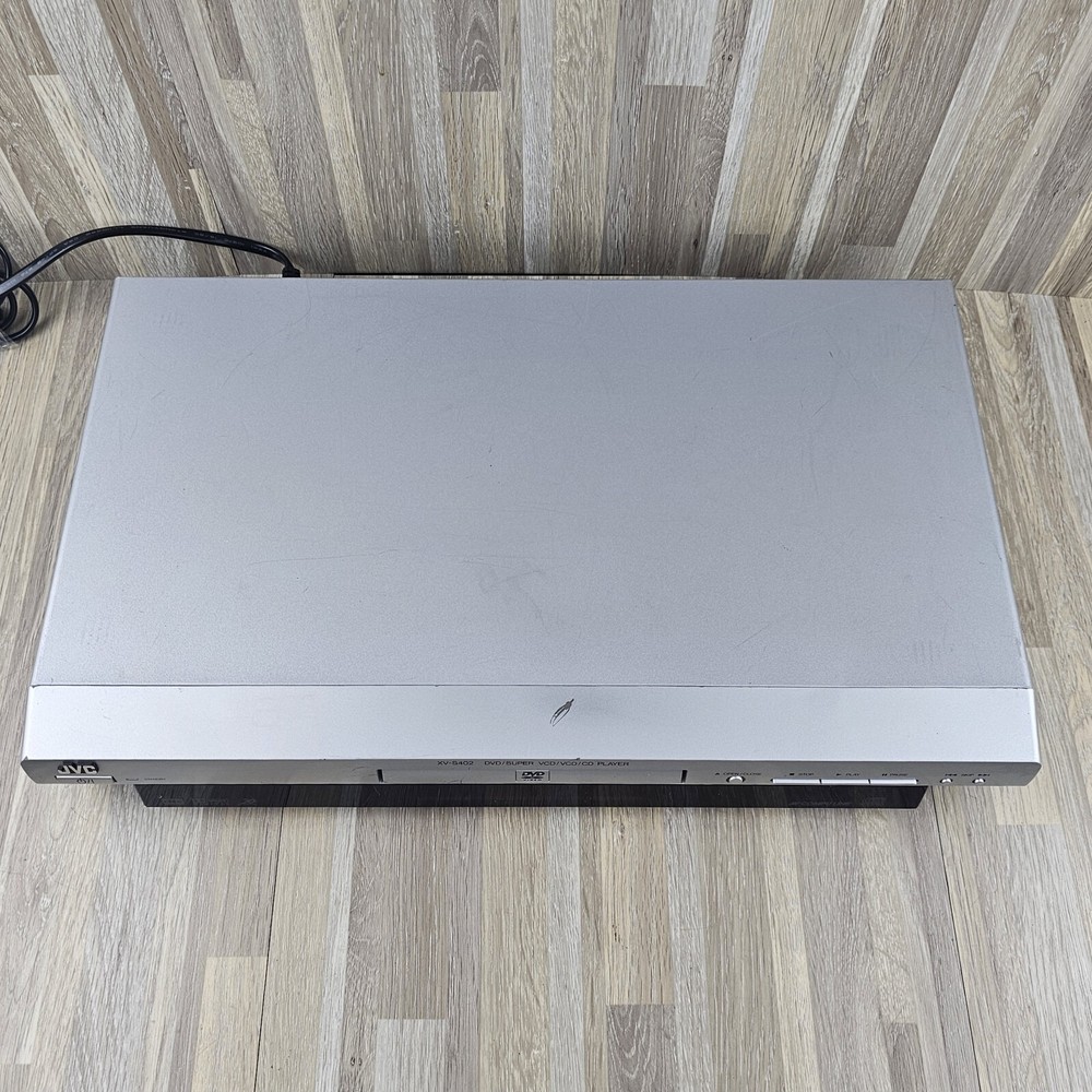 JVC DVD Player Model XV-S402SL Silver ~ No Remote