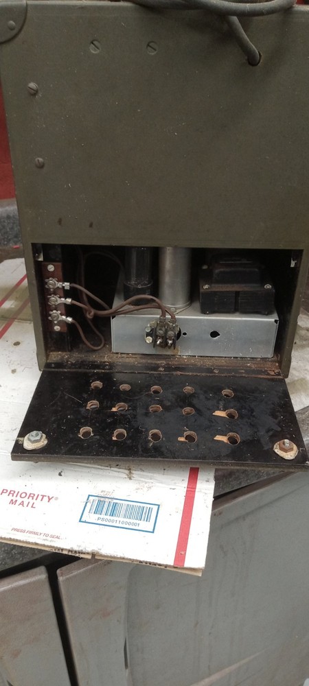 FREQUENCY METER BC - 221 - AC, Dated 1944 Untested MILITARY SURPLUS