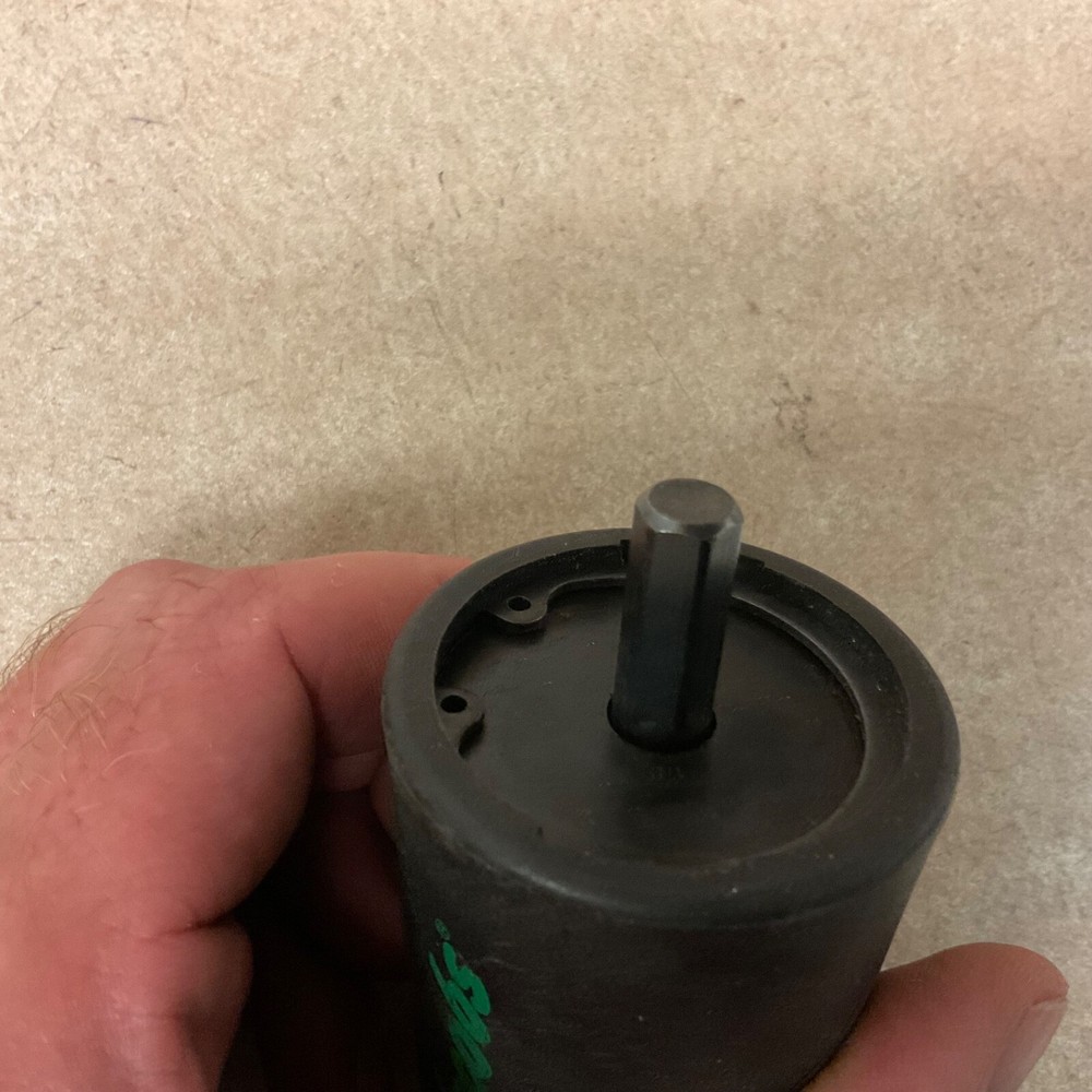 Jacobs HEX TO 3/8 SQUARE IMPACT DRIVER, TURNS DRILL INTO IMPACT SOCKET WRENCH