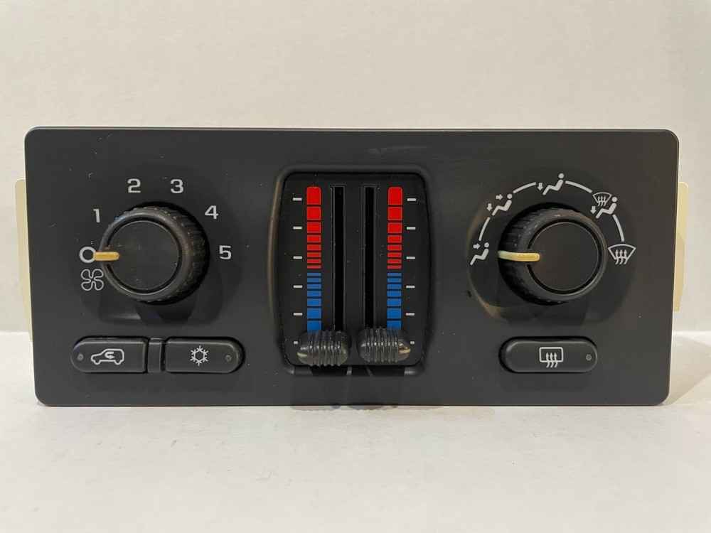 03-06 Silverado Sierra Heater A/C Climate Control WHITE LED