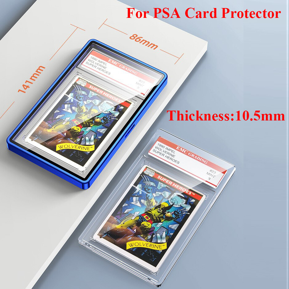 Graded Cards Protector Stackable Magnetic Trading Cards Case for BGS/PSA Slabs