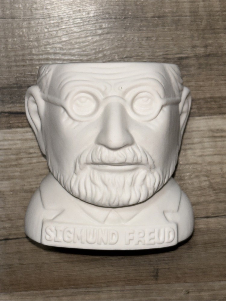 The Unemployed Philosophers Guild Sigmund Freud Bust Ceramic Planter
