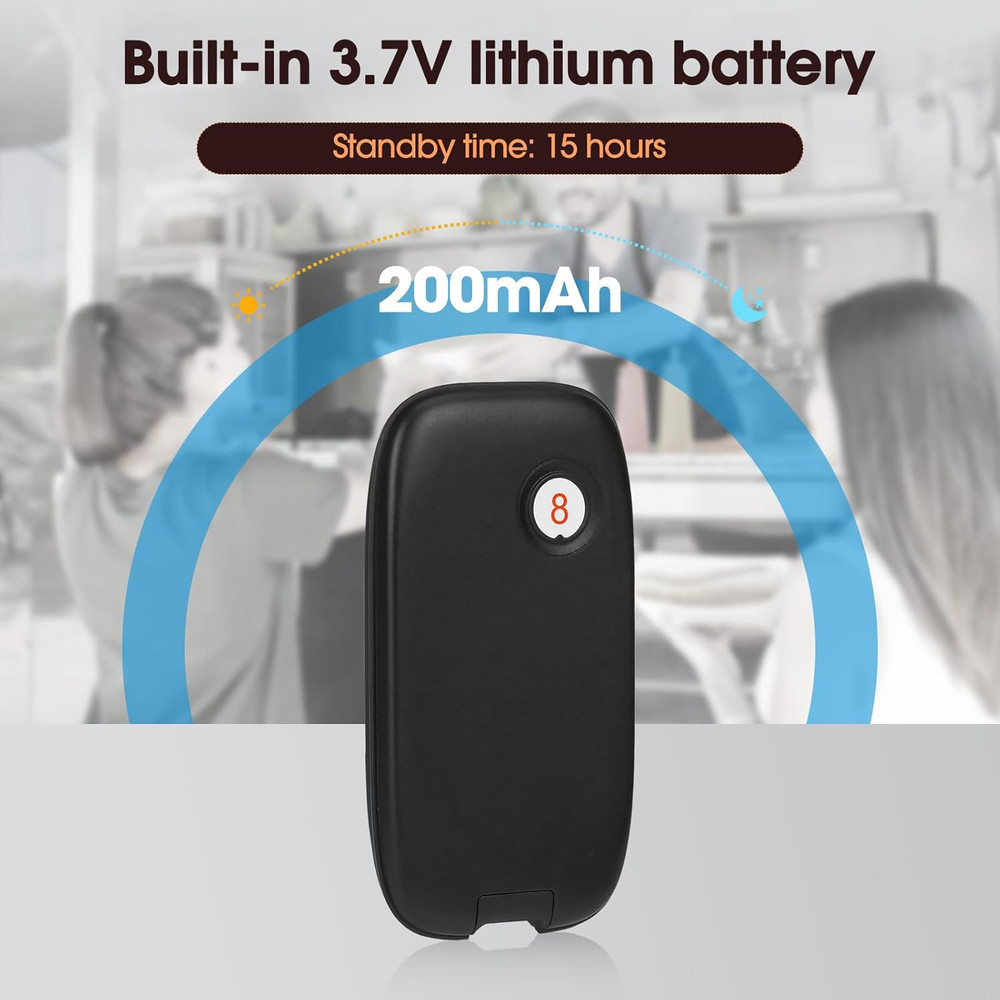 TD175P Restaurant Paging System Bundle with TD157S Vibration Paging System Buzz