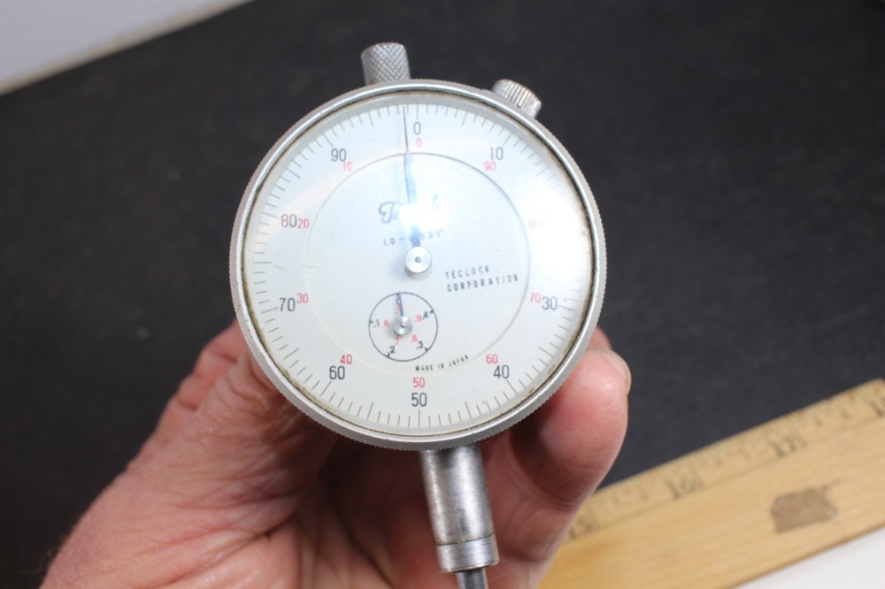 Teclock 0-1" Dial Indicator Made in Japan