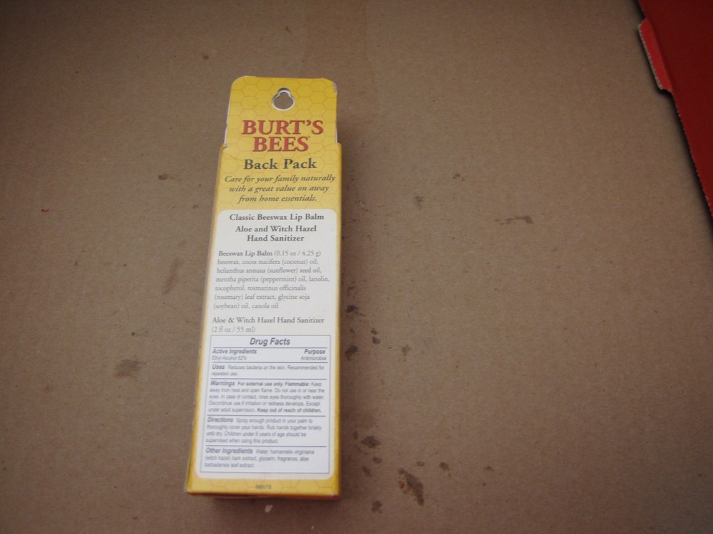 Burt's Bees Essential Kit Backpack