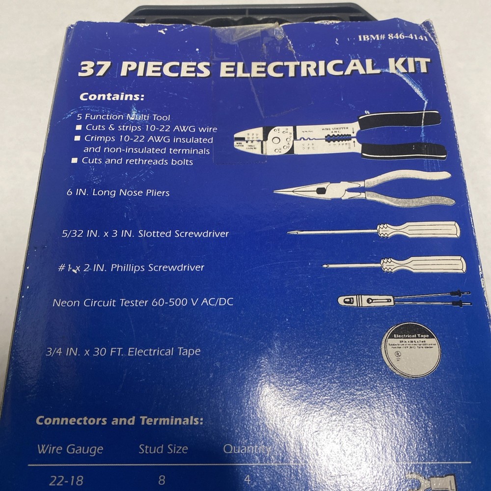 MintCraft multi purpose Electrical Kit - IBM#846-4141 Never used; Complete.