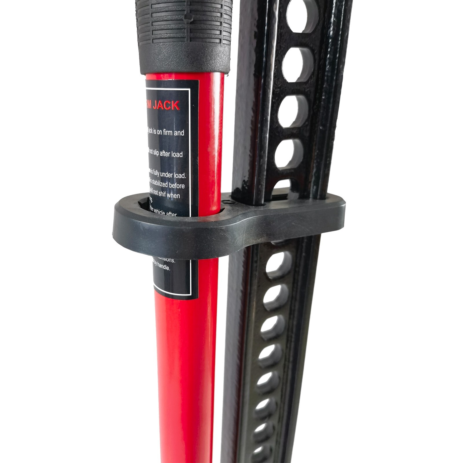 48" High Lift Ratcheting Off Road Utility Farm Jack 6000lbs/3Ton Capacity Red