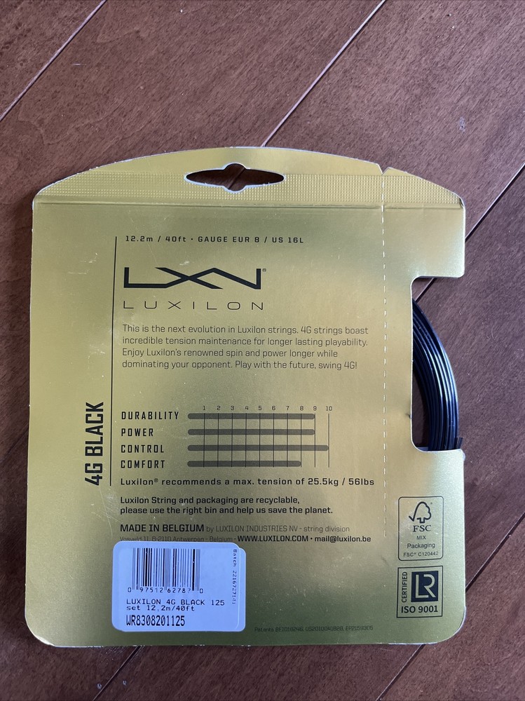 luxilon 4g black limited edition 2022