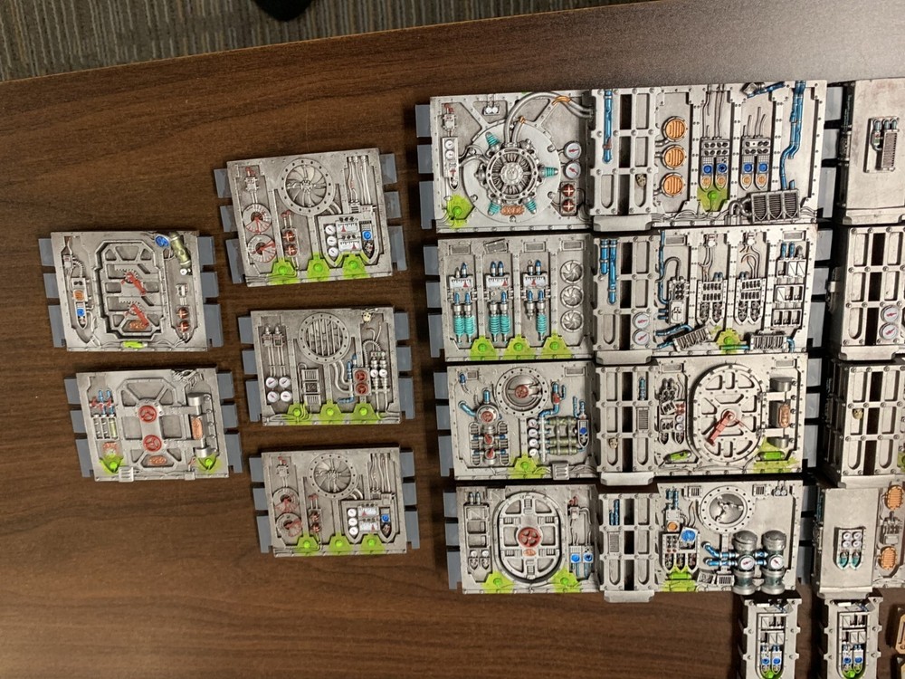 Warhammer 40k Boarding Actions Terrain *PAINTED*