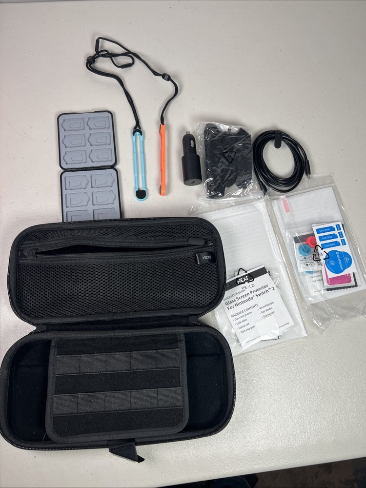 NEXT - Deluxe Go Case for Nintendo Switch 2 & Switch FULL ACCESSORY BUNDLE