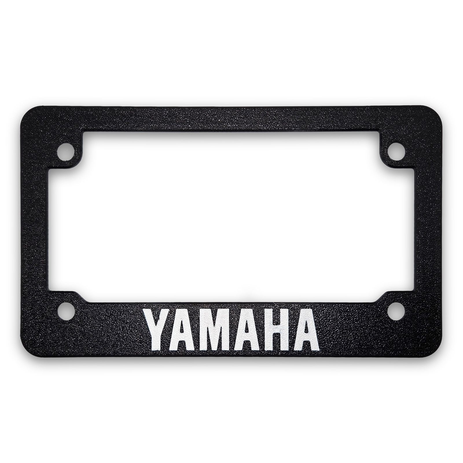 For Yamaha Motorcycles Textured License Plate Frame (ALL MODELS & YEARS)