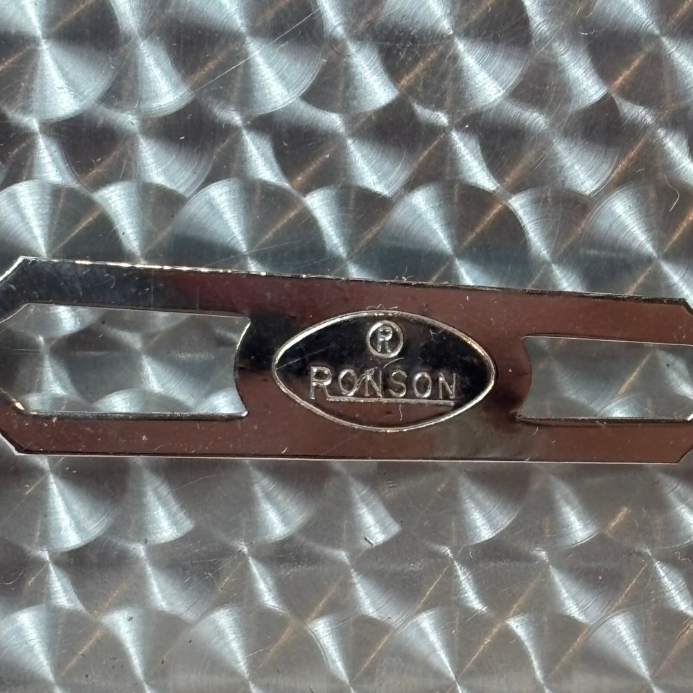 Vtg Ronson Mastercase Lighter Cigarette Case Combo