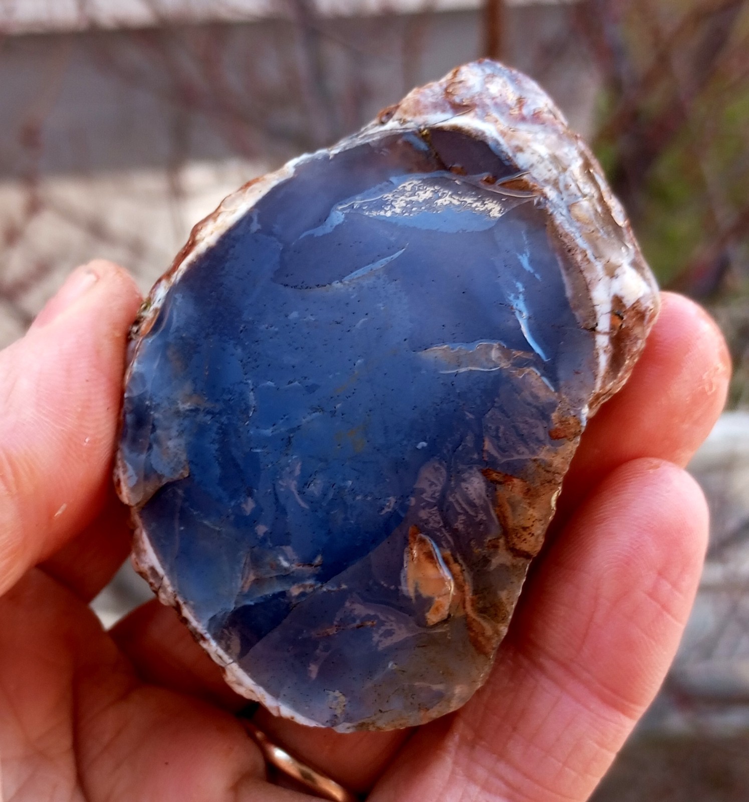 Wholesale Raw Premium Quality Blue Chalcedony Nodeles 1 kg