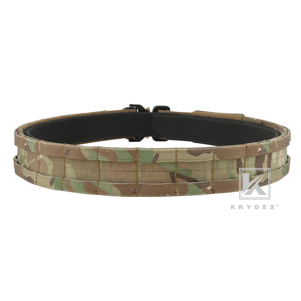 KRYDEX Tactical Belt 1.75 inch Heavy Duty Rigger Belt D-ring Quick Release Nylon
