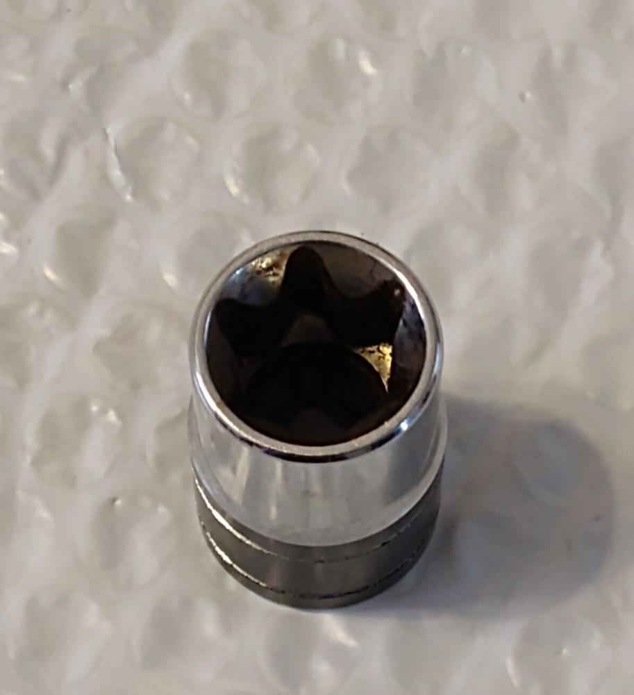 MATCO TOOLS "SILVER EAGLE" SEBRE20, 1/2" DRIVE, E20 INVERTED TORX SOCKET.