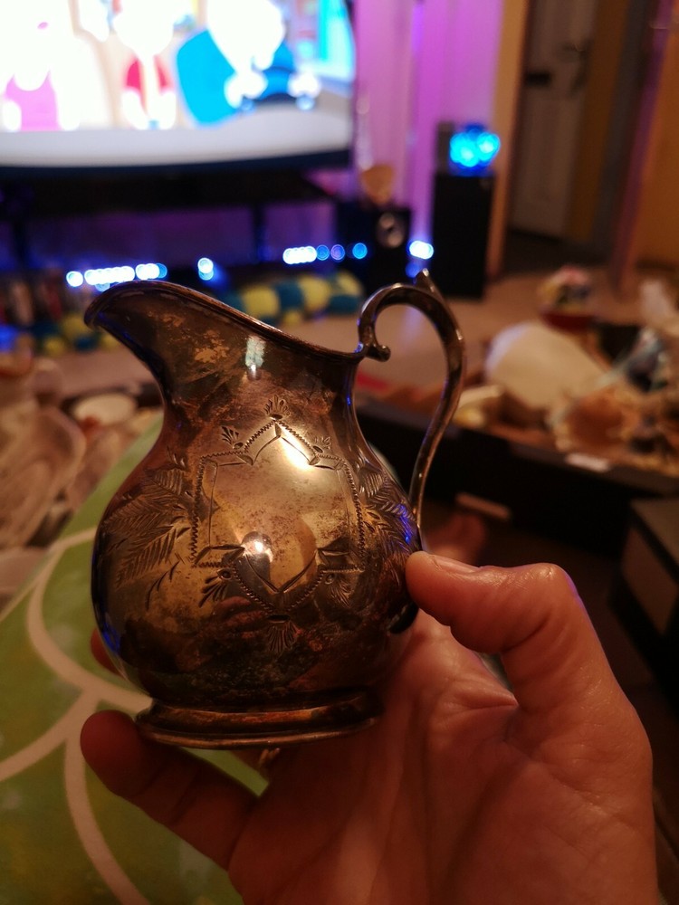 Sb & M Silver Plate Jug