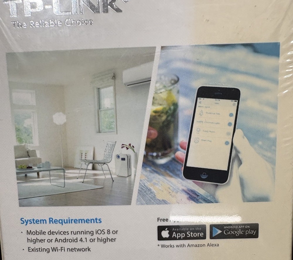 TP-Link HS100 Wi-Fi Smart Plug Kit - SEALED