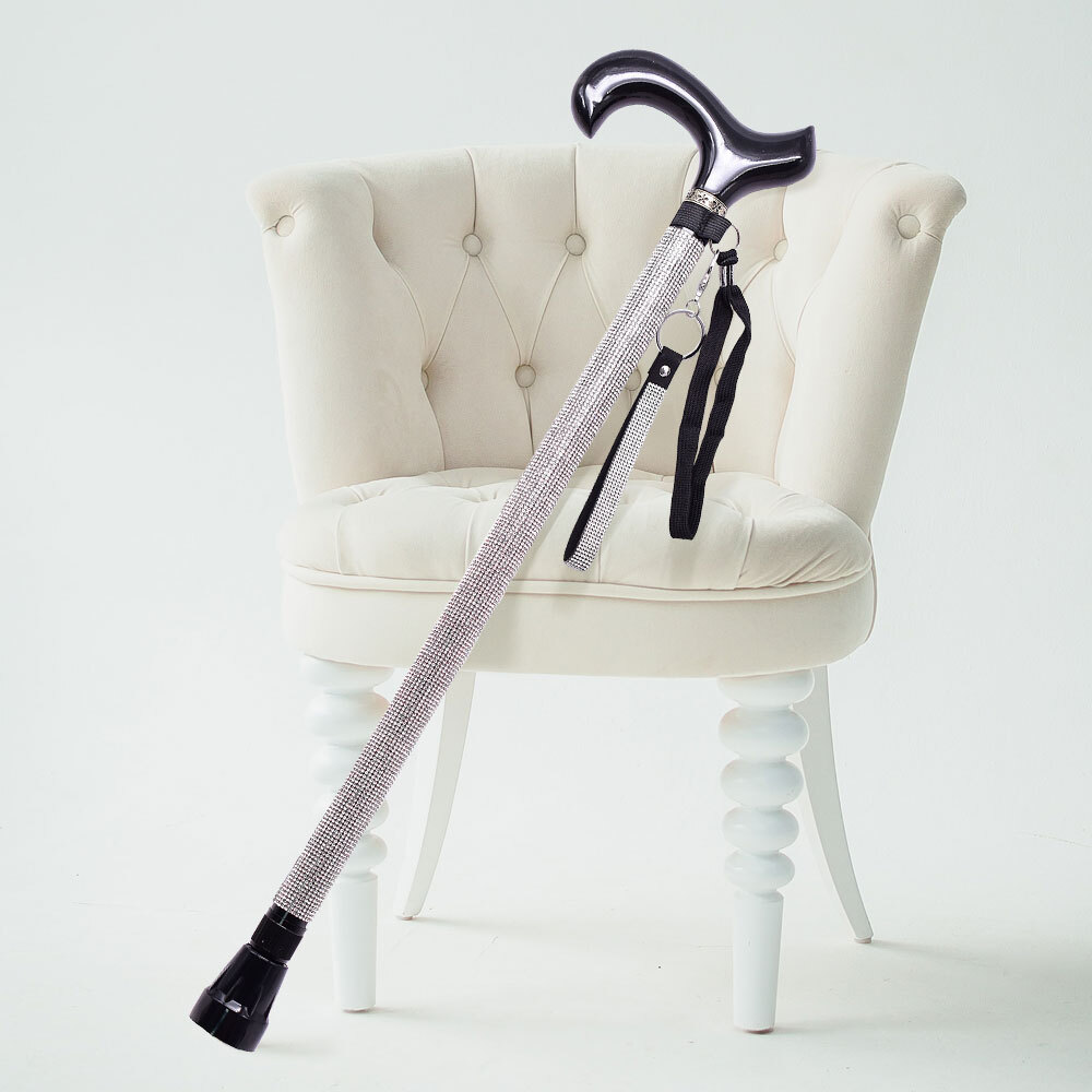 CANE rhinestone walking cane BLING ADJUSTABLE WALKING CANE