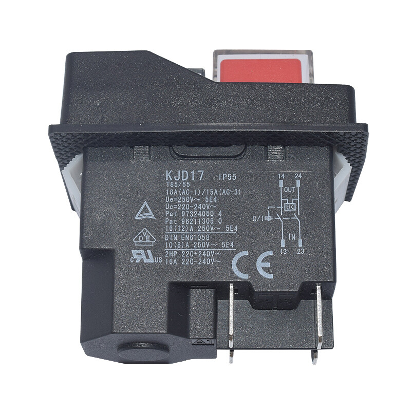 On/Off Switch Replacement HD for ABB IEC947-4-1 8A 300Vac