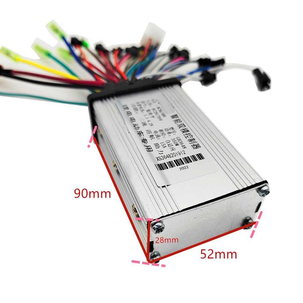 36V 48V 350W E-Bike Controller Electric Scooter Brushless Controller with PAS