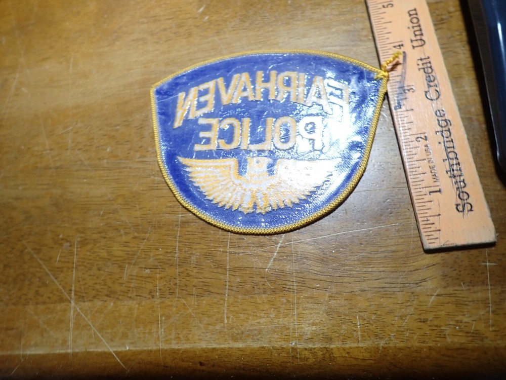 FAIRHAVEN MASSACHUSETTS EARLY VEST PATCH BX 14# 3