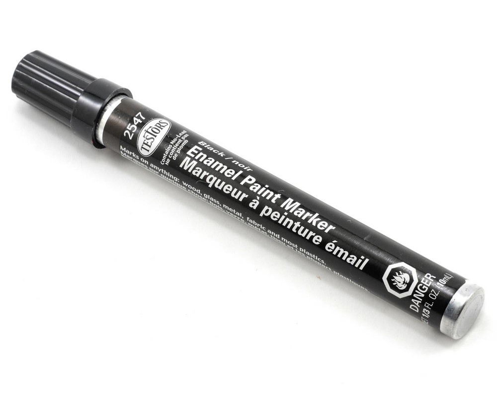 Testors Enamel Paint Marker (Gloss Black) [TES2547C]