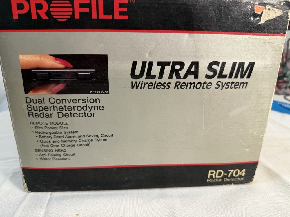 Profile Wireless Remote System Radar Detector