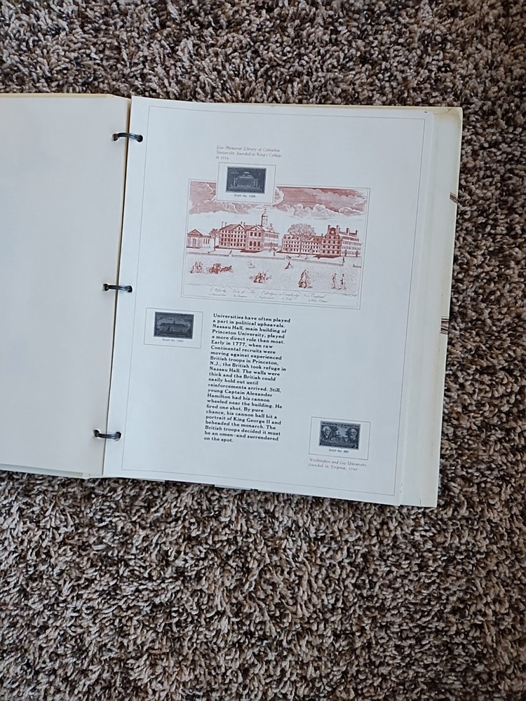 1975 Scott Stamp Album 1976 American Bicentennial United States Binder