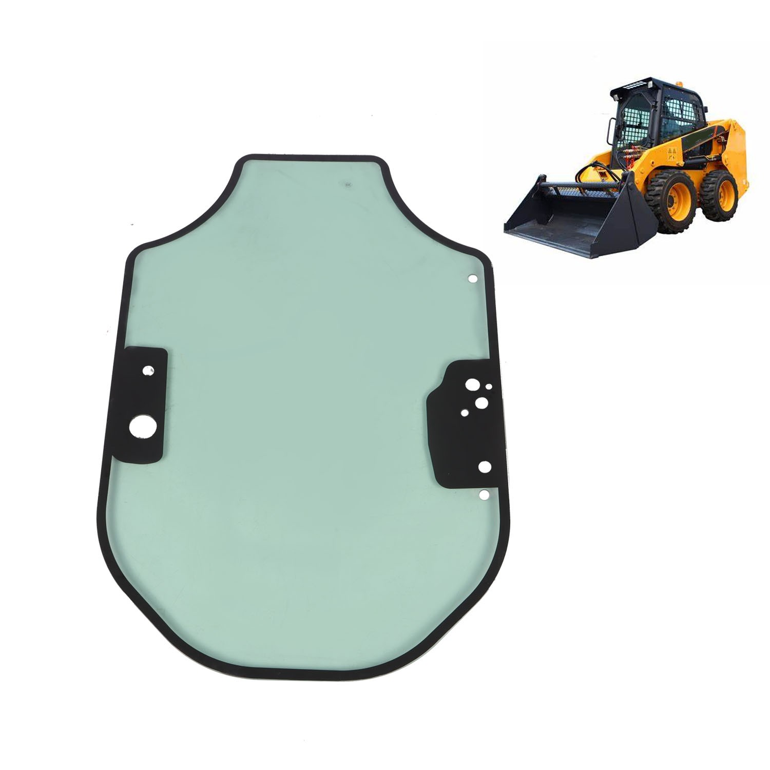 Cab Door Glass 345-6230 3456230 Skid Steer For CAT D Series 262D3 259D3 249D