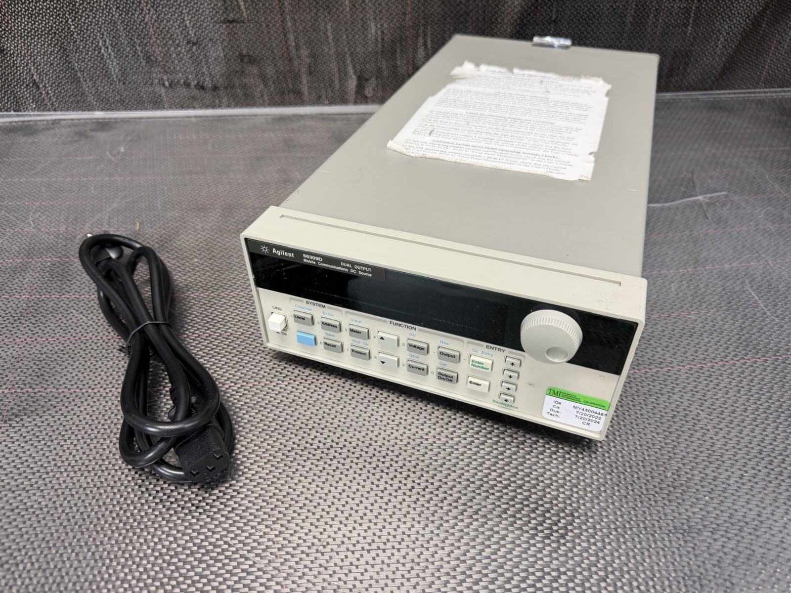 HP Agilent 66309D Dual Output DC Guaranteed Very Good Condition ShipFast