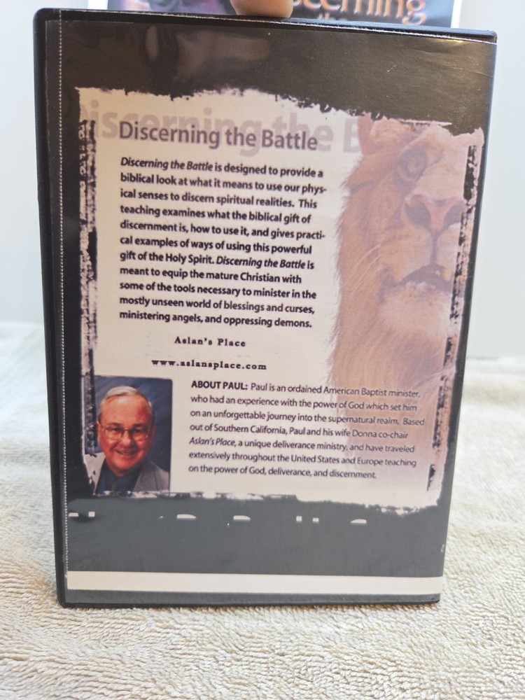 Discerning The Battle 2-Disc DVD Holy Spirity tool necessary combat demons