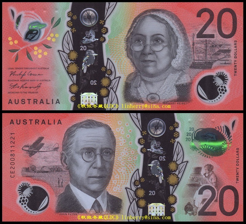 Australia 20 Dollars 2020, Polymer, UNC
