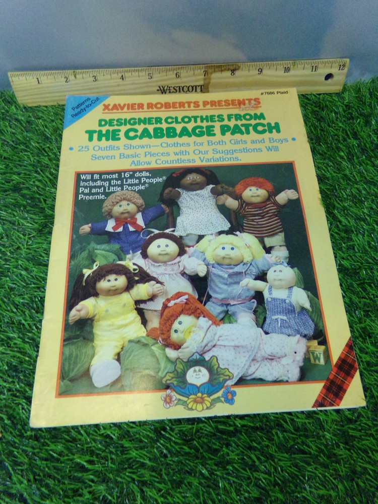 CABBAGE PATCH KIDS DESIGNER CLOTHES FROM THE CABBAGE PATCH PATTERNS MAGAZINE
