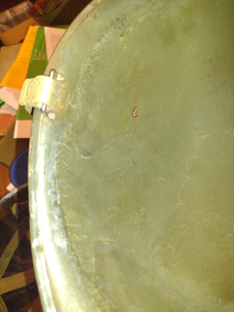 Ww2 helmet front seam fixed bale READ THE DESCRIPTION