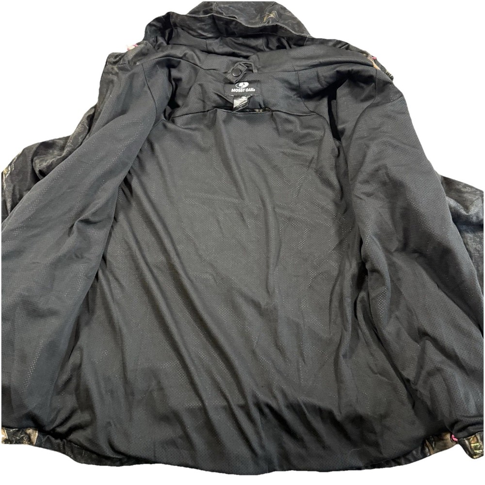 Womens Mossy Oak Lightweight Scent Control Jacket Mossy Oak Eclipse Pink Large