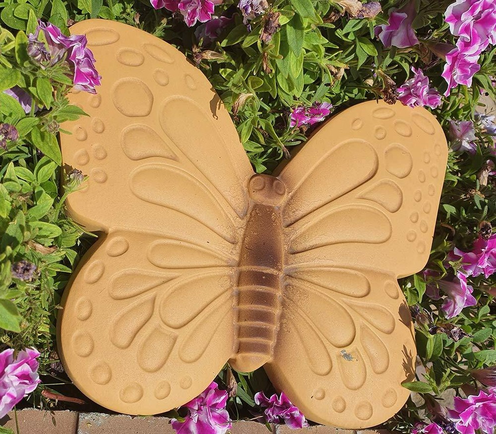Concrete Mold Butterfly Plaster Concrete Stepping Stone Moth Garden Path