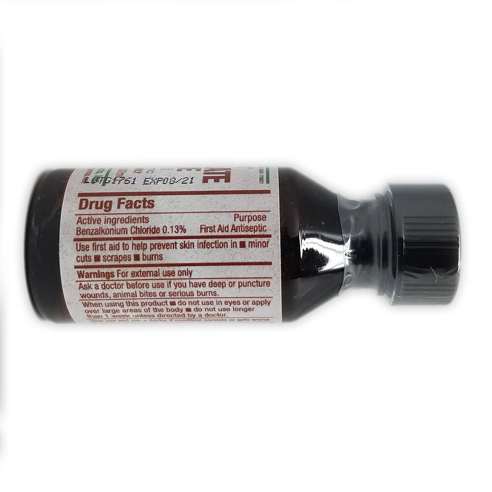 Germa Merthiolate Tincture. Antiseptic for Minor Injuries. 1 Oz. Red. Pack of 3